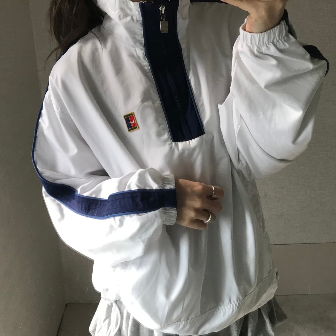 00s 화이트 반집업 상품이미지4