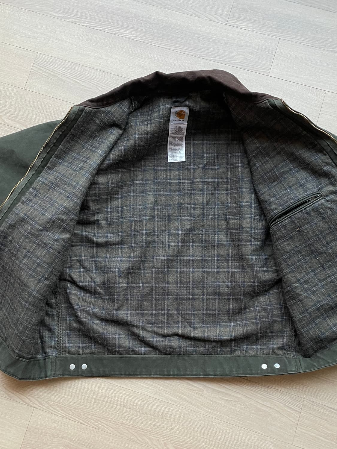 칼하트 J97 모스 mos 디트로이트 자켓 빈티지 carhartt 상품이미지7