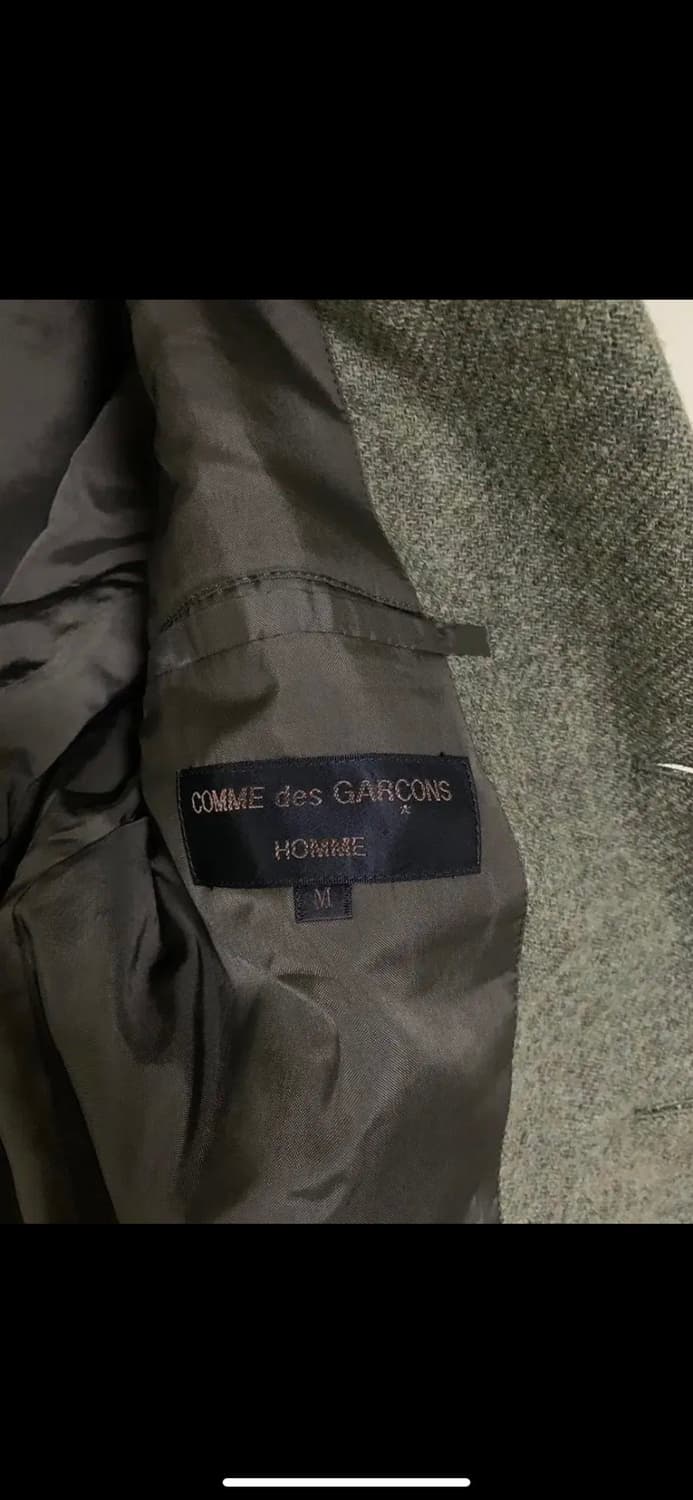 1993 comme des garcons homme 울 블레이저 자켓 상품이미지5