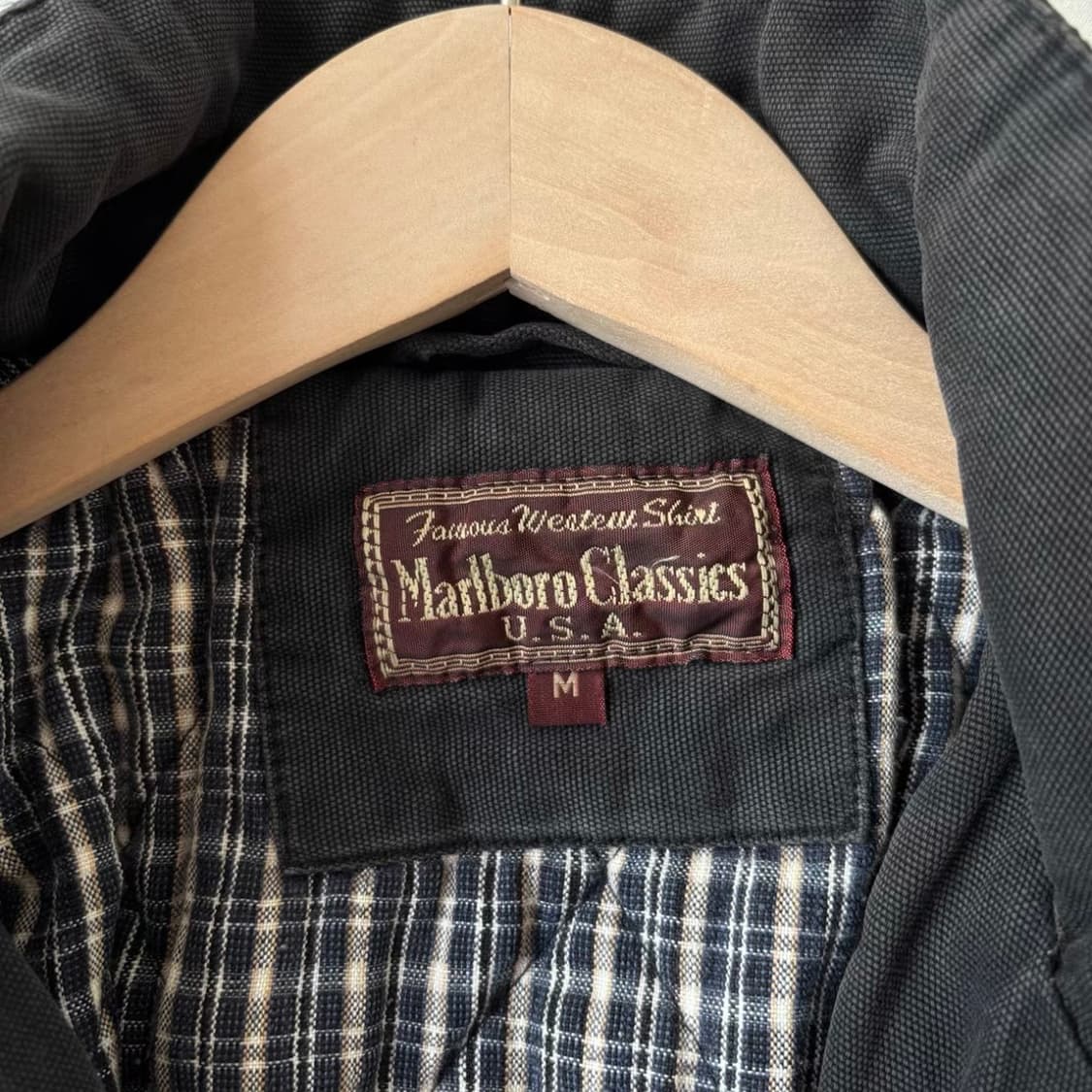  말보루 90s Made in USA 레드 라벨 퀄팅 워크 자켓 상품이미지3