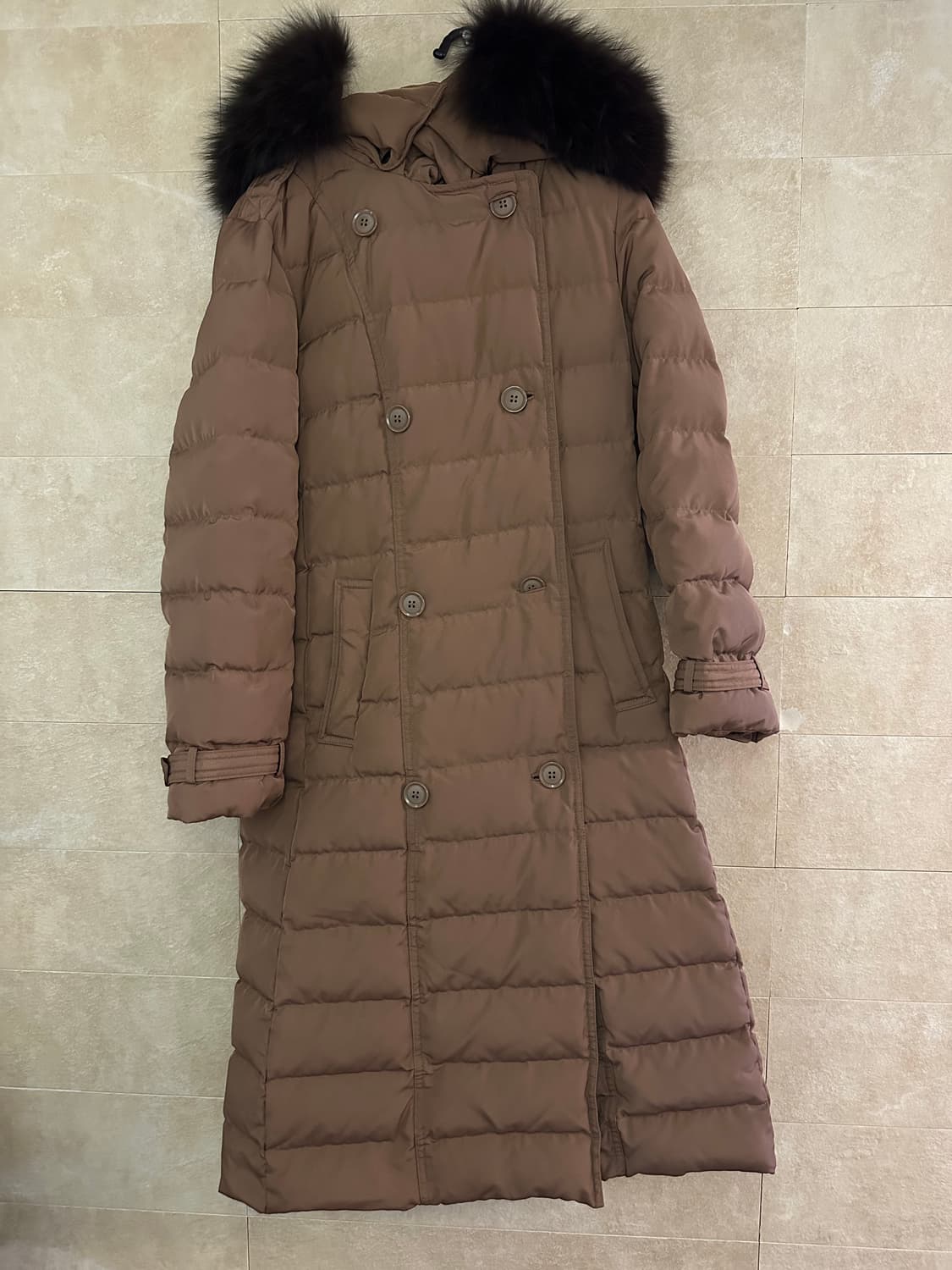 새상품 JennU 롱 다운 코트 (55) 상품이미지4