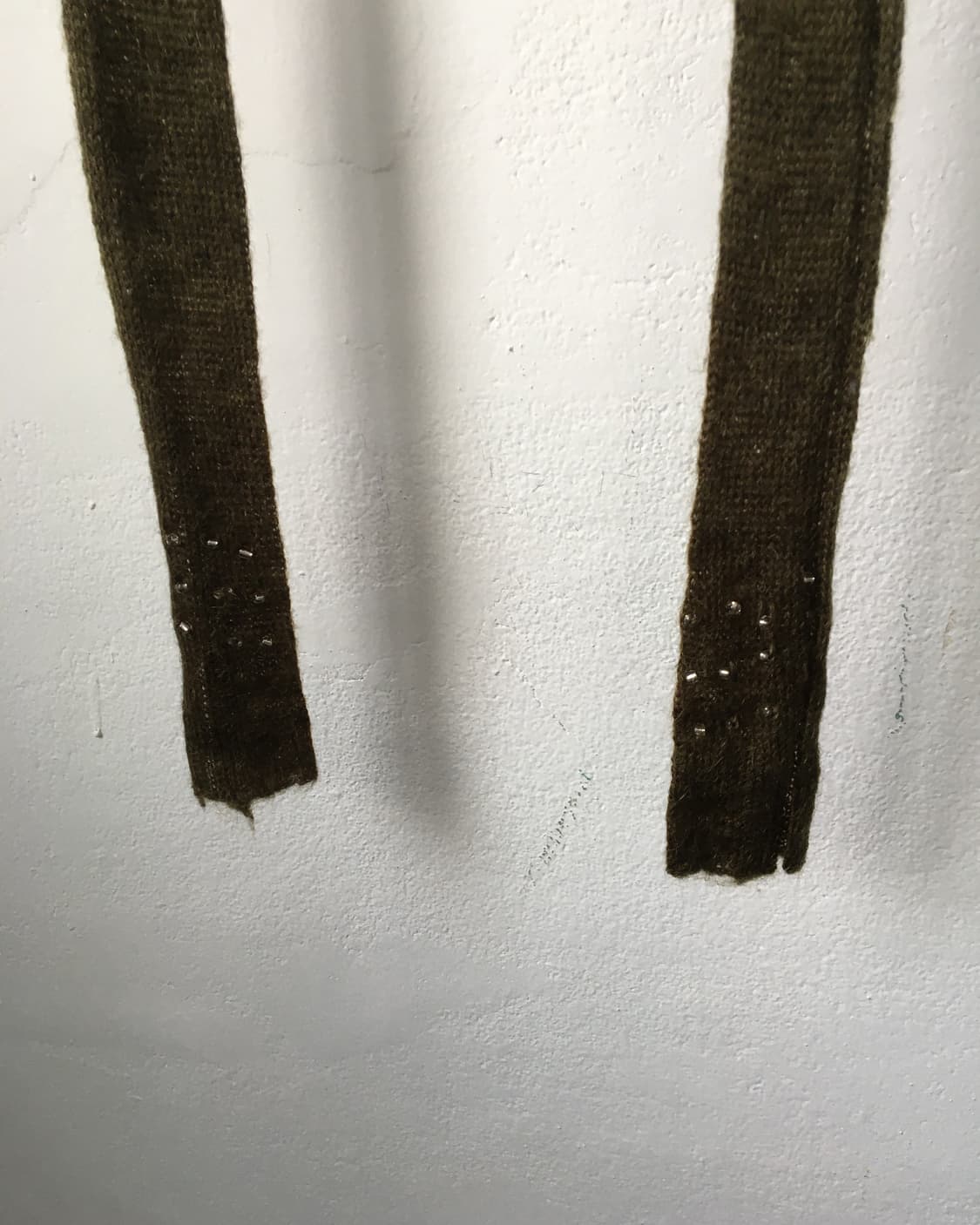 Cubic point tied knit cardigan 상품이미지4