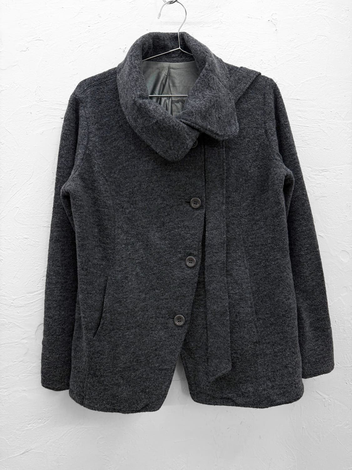 JPN 스트랩 울 하이넥 자켓 상품이미지4