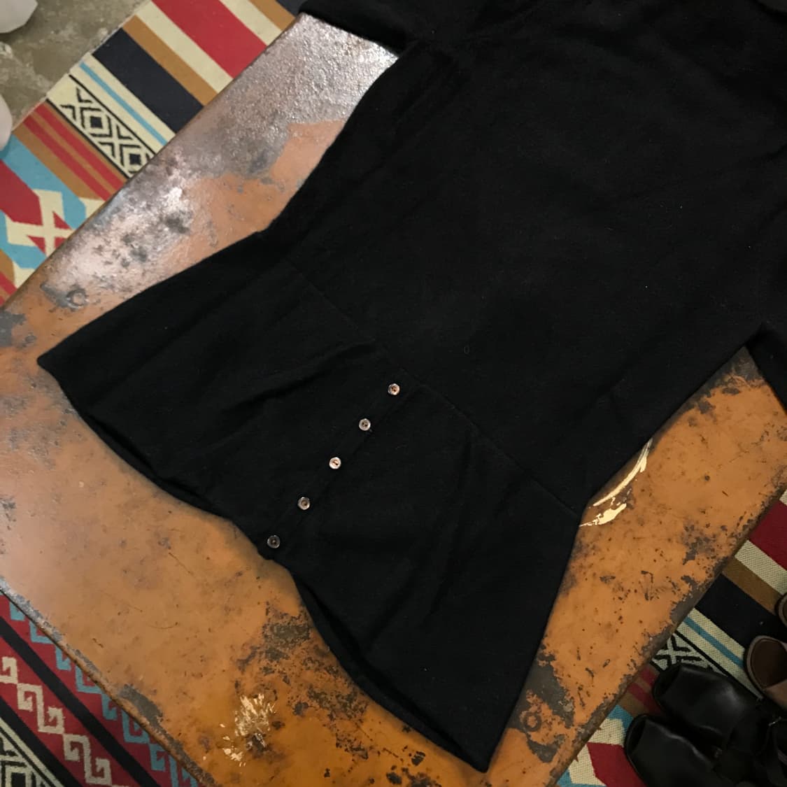 헤리티지 캐시미어 블랙 캐시미어 터틀넥 롱 니트 여성 44 55 사이즈 상품이미지6