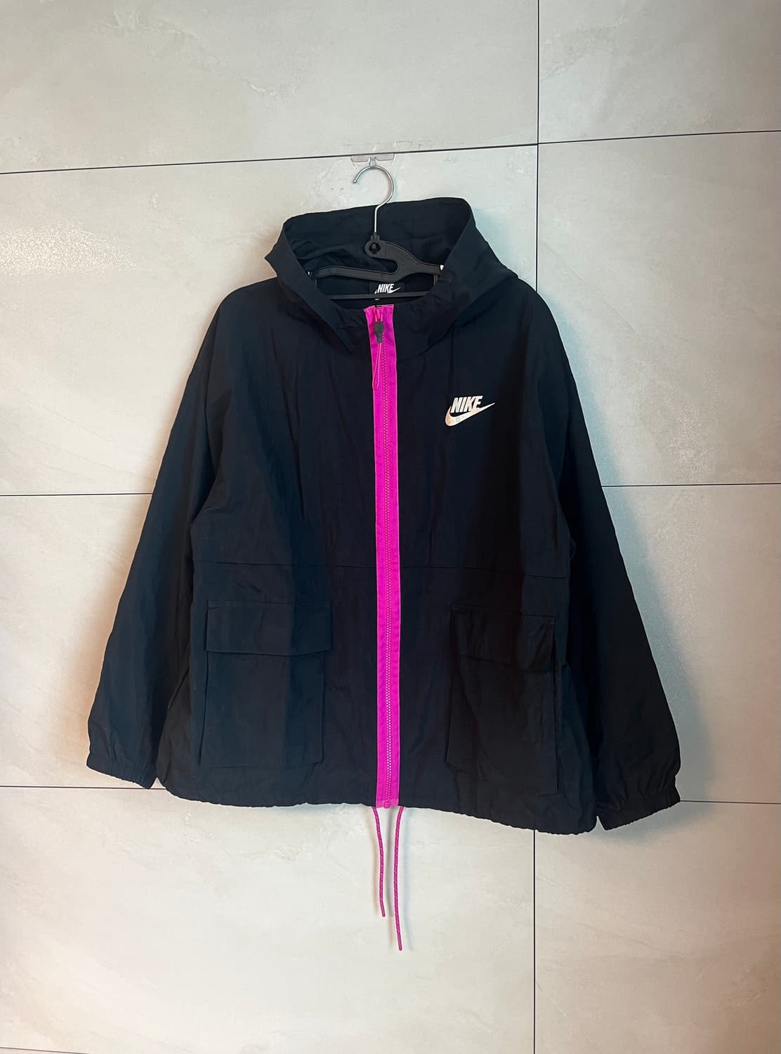 나이키 아이콘 클래쉬 우븐 바람막이 블랙 [L] 상품이미지4