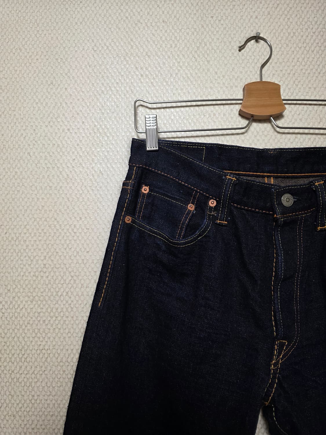 PURE BLUE JAPAN 리사이클 코튼 데님 상품이미지4