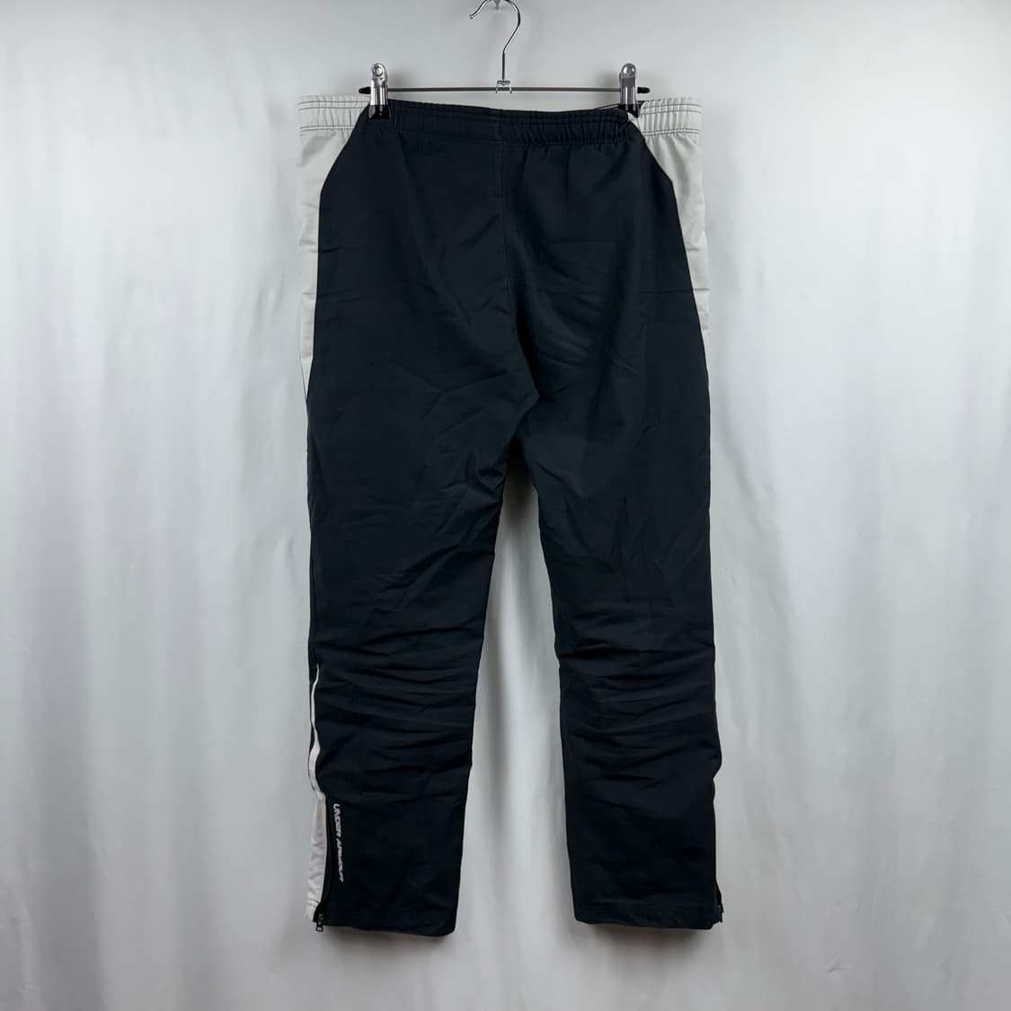 (XL) 언더아머 우븐 트레이닝 팬츠 블랙 상품이미지4