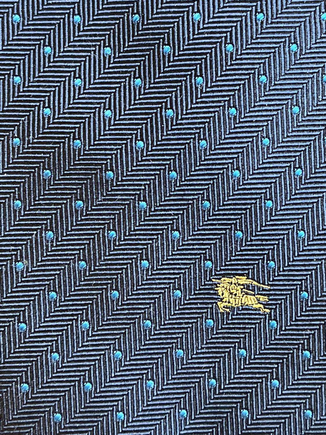 Vintage 80s-90s 버버리 실크 타이 상품이미지3