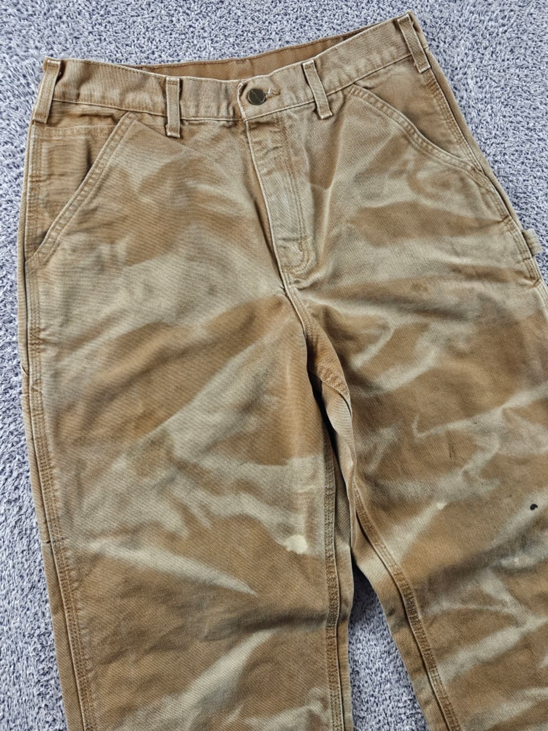 칼하트 다잉커스텀 덕 캔버스 카펜터 워크 팬츠 (32X32)/ 11059 상품이미지5