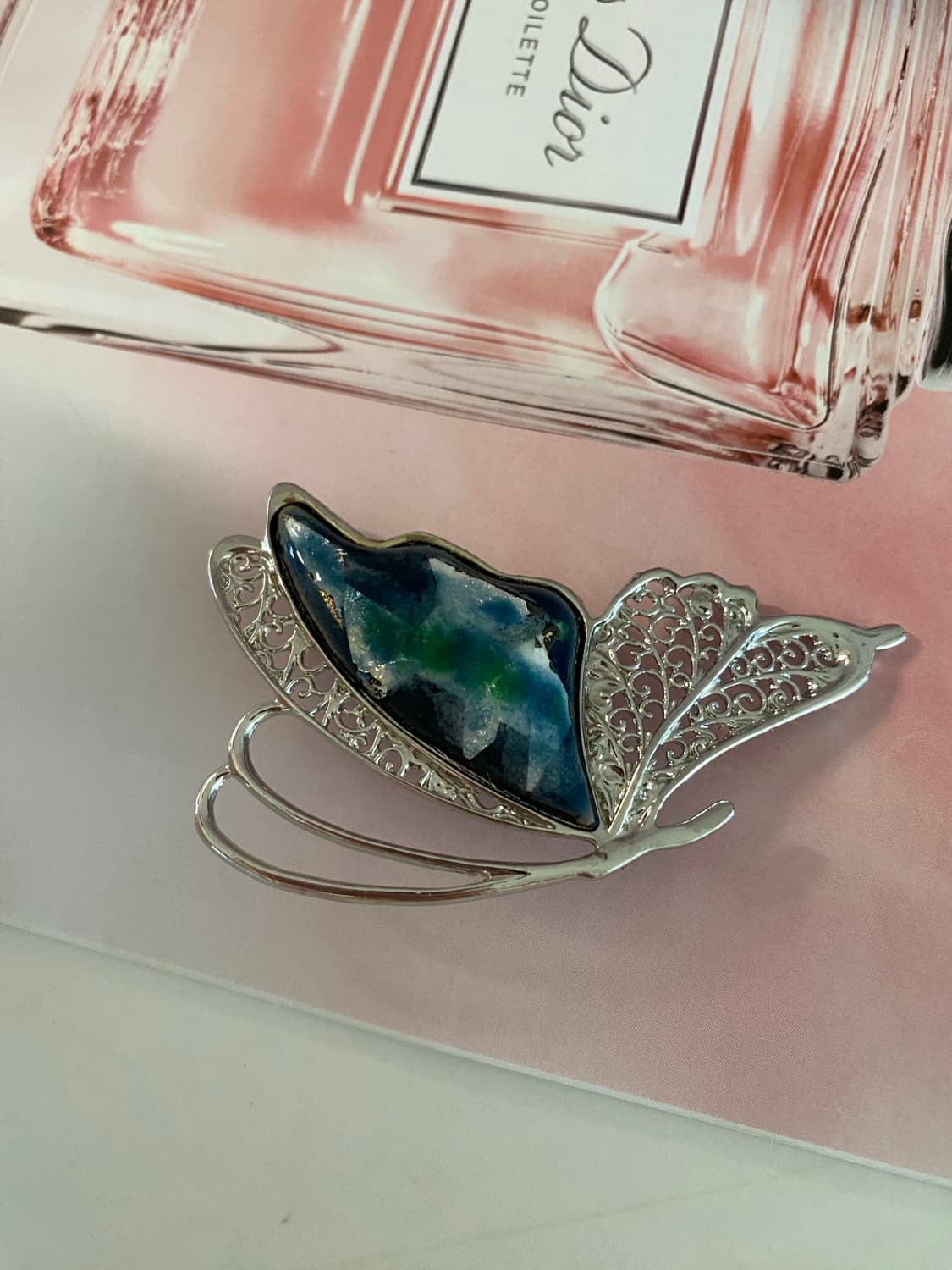 나비모양 칠보공예 브로치 상품이미지4