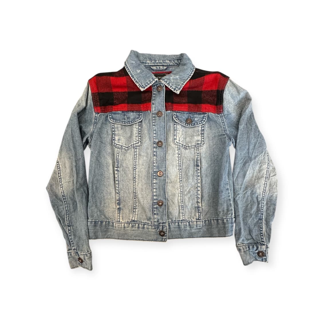 데님 체크트러커 상품이미지1