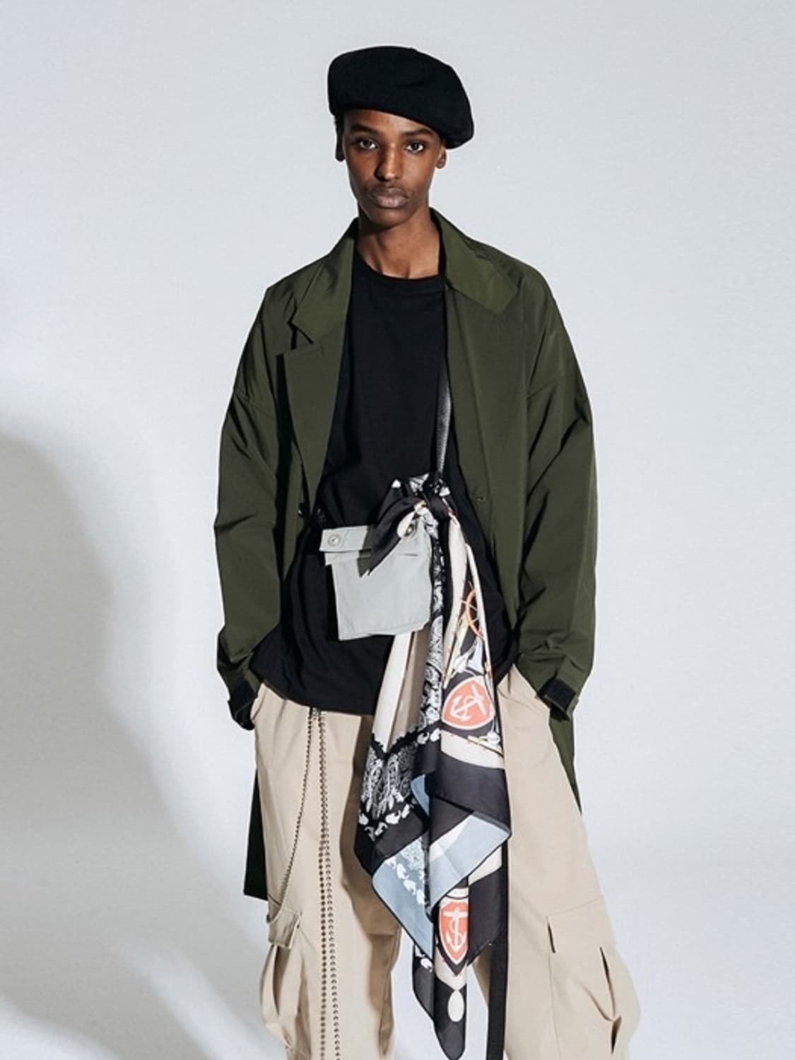 Swcl 나일론 코트 상품이미지1