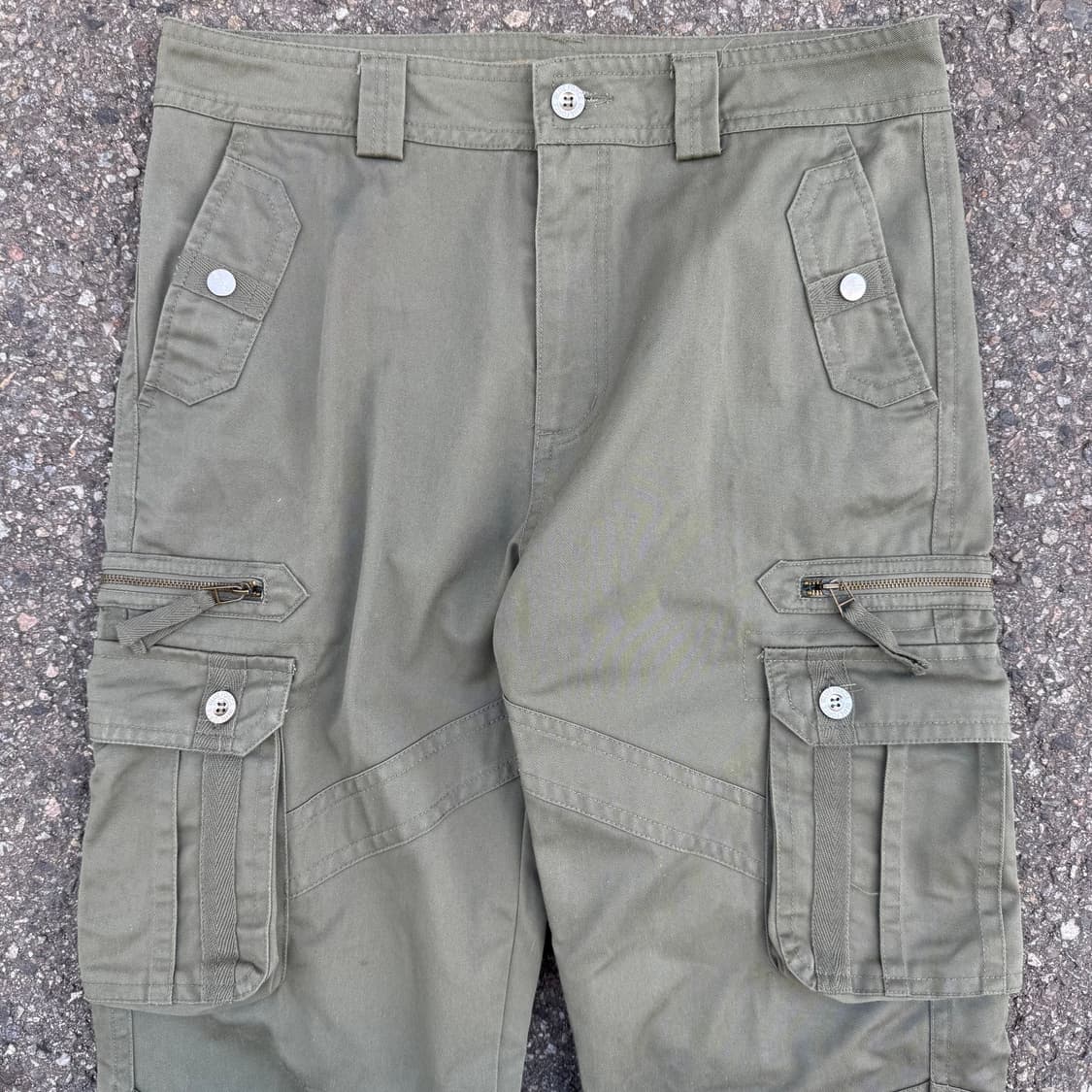 VTG JPN 사선 라인 카고 팬츠 상품이미지5