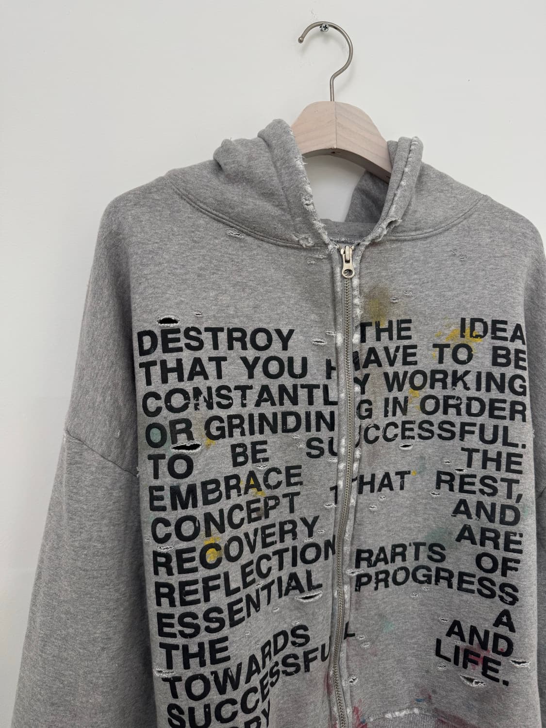 빈티지 후드집업(기모) 상품이미지2