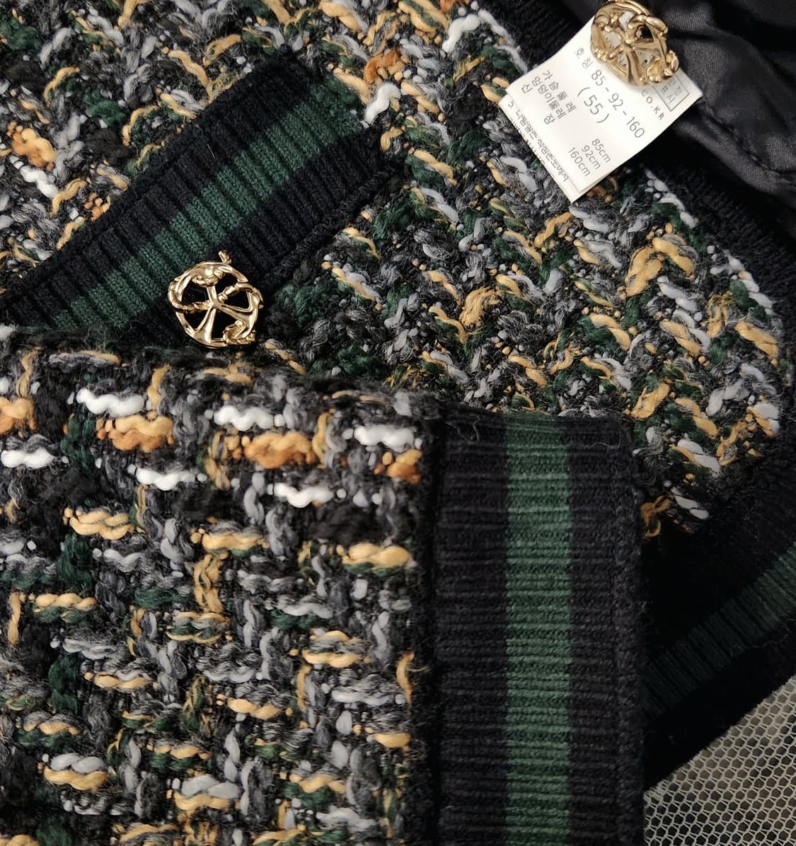 나무그림 여성 트위드자켓55 상품이미지6