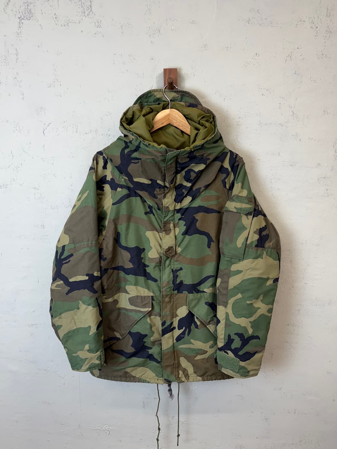 U.S. Army 밀리터리 우드랜드 고어텍스 자켓 상품이미지1