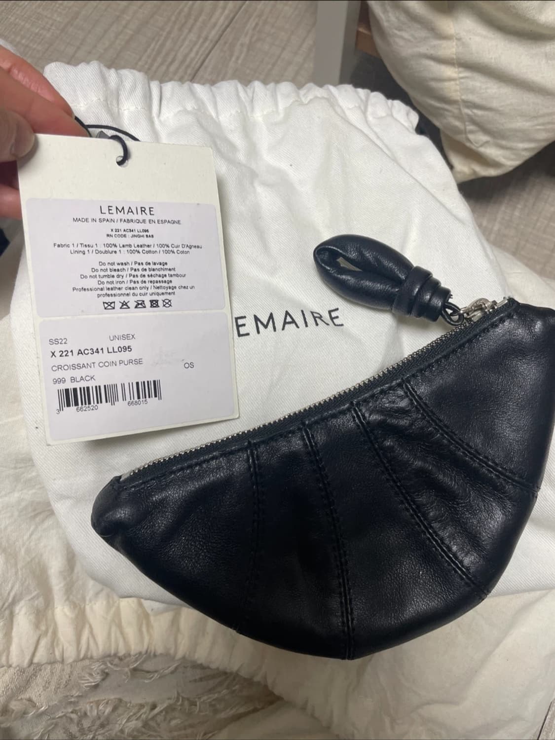 르메르 가방 크루아상 코인 퍼스 …. 상품이미지3