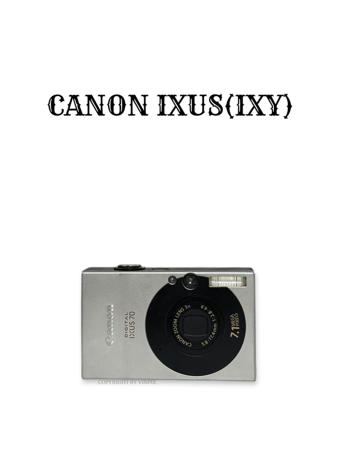 캐논 익서스 70(ixus 70) 디지털 카메라 디카 상품이미지1