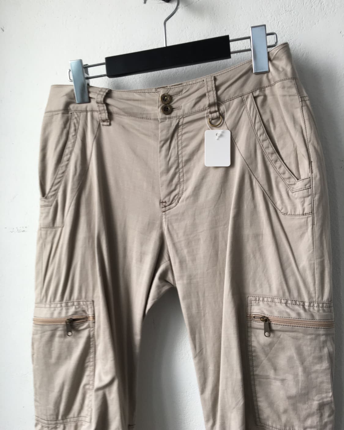 Shirring detail capri pants 상품이미지2