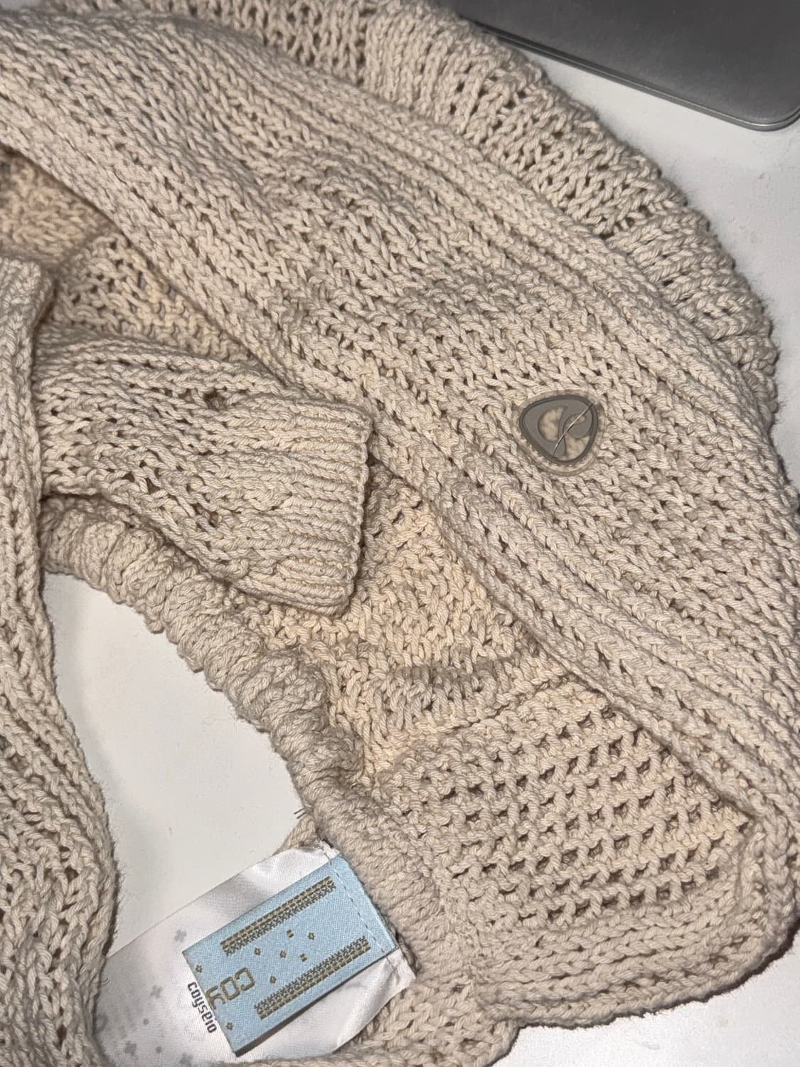 코이세이오 스카프햇 비니 베이지 상품이미지2