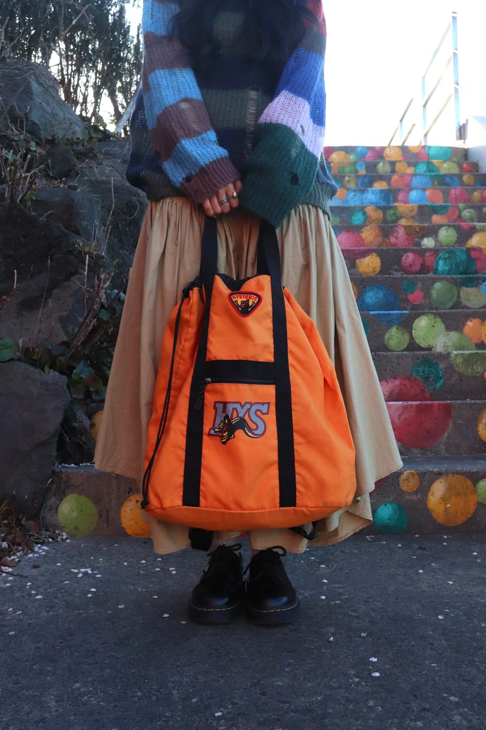 [Hysteric Glamour] Orange 2-way Backpack 상품이미지1