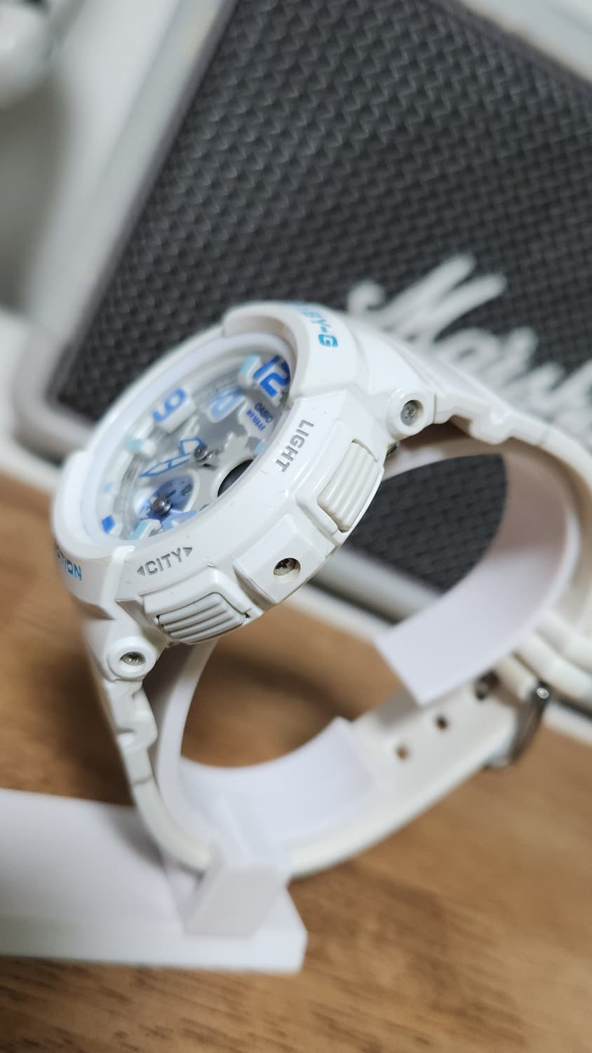 # Baby-G 베이비지 카시오 지샥 여성용 우레탄 시계 급처 상품이미지4