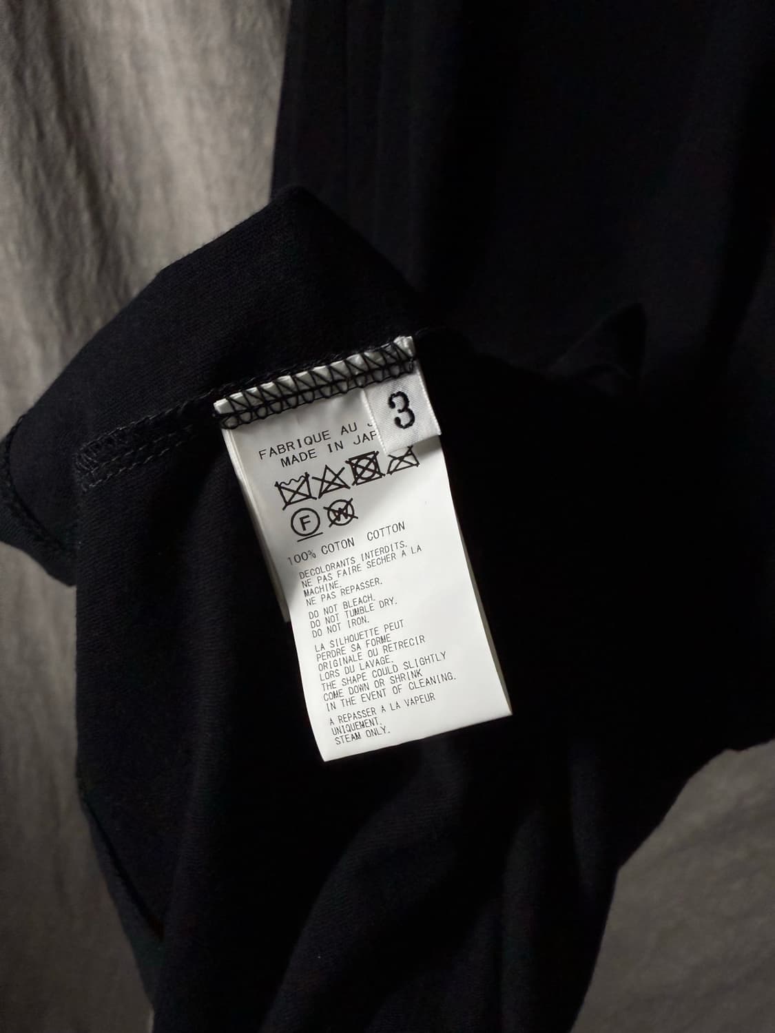 Yohji Yamamoto POUR HOMME Long Sleeve  상품이미지5