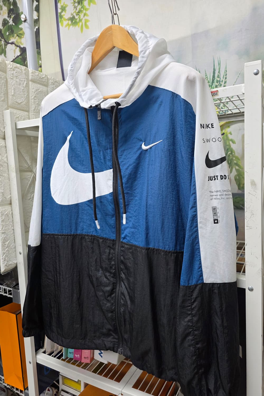 나이키 바람막이 105 더블빅 스우시 후드 바람막이점퍼 MM61 상품이미지1