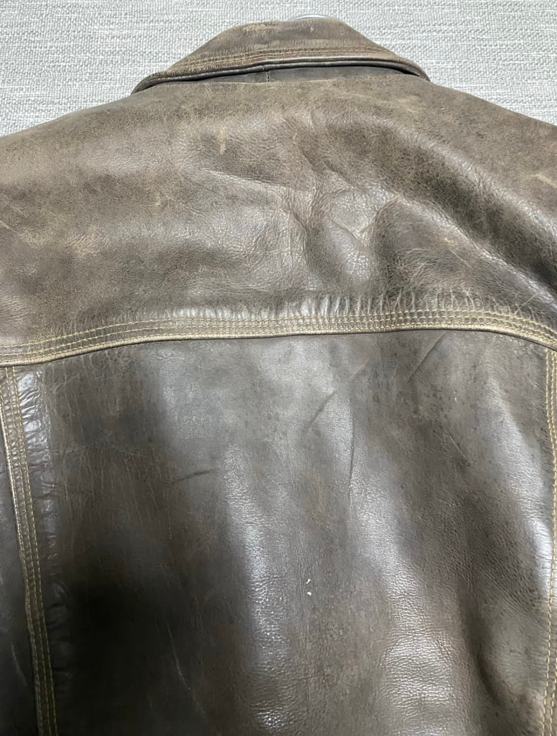 레드스킨스 가죽자켓 L 상품이미지3