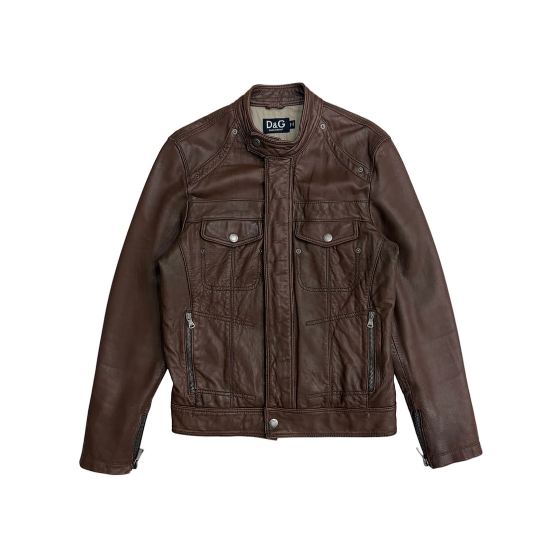 돌체앤가바나 양가죽 램스킨 레더 자켓 (48) 95 M 정도 상품이미지1