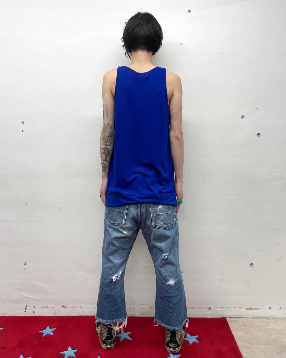 Cobalt blue strap pocket sleeveless 상품이미지6