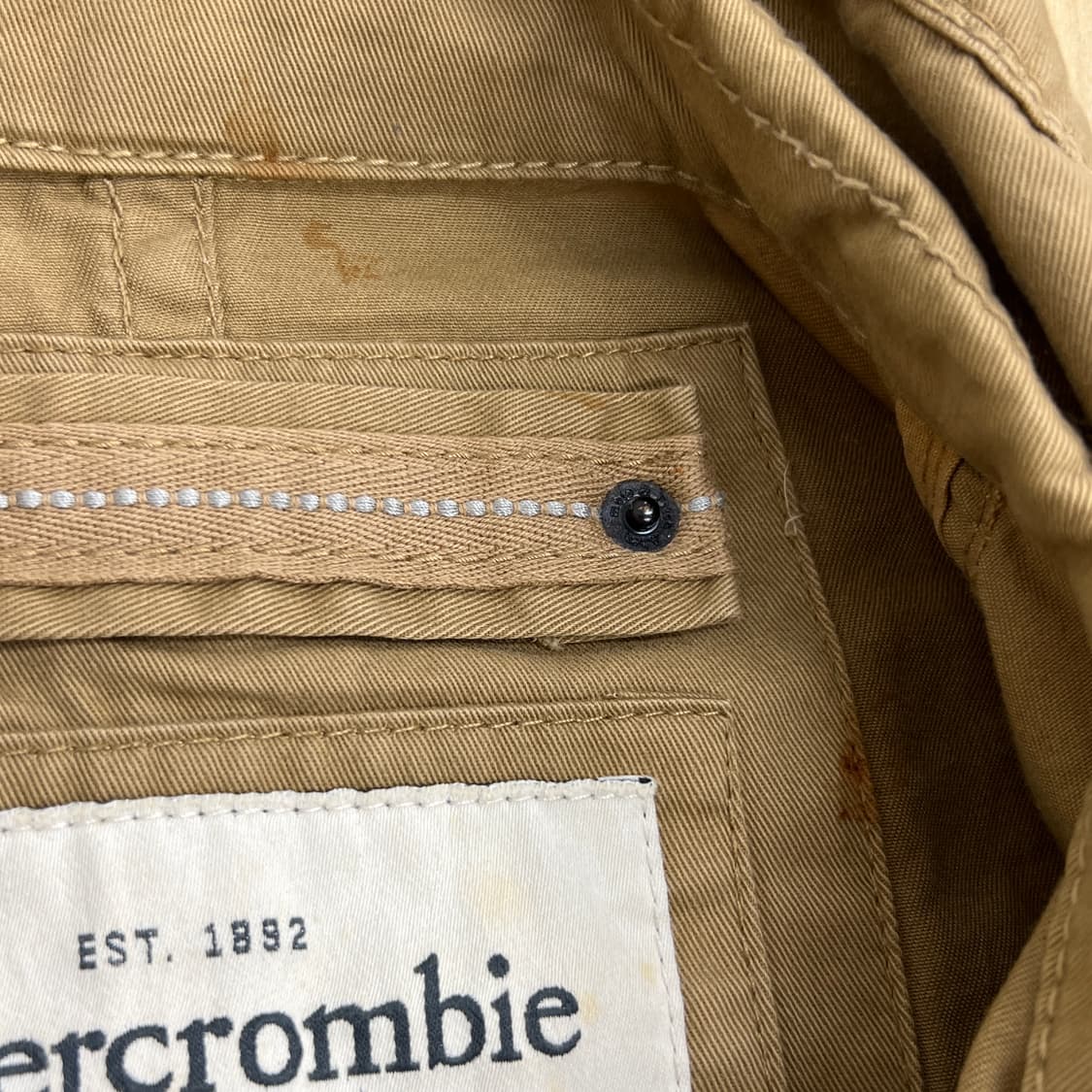아베크롬비 카키 밀리터리 야상 자켓 S 상품이미지9