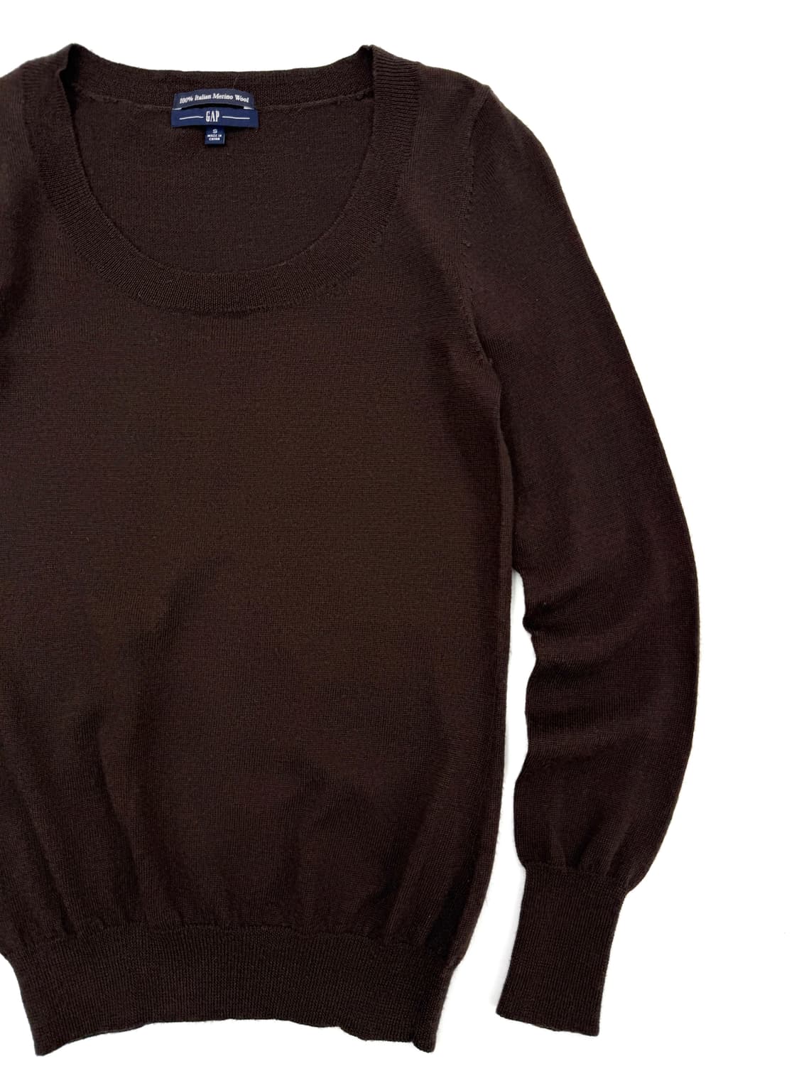 빈티지 GAP 브라운 울 니트 상품이미지3