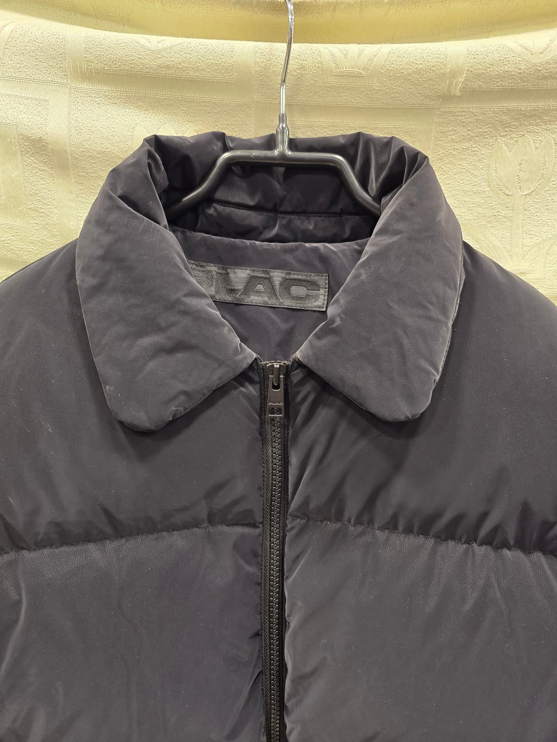 플랙 PLAC 블랙 크롭 다운패딩 점퍼 M 상품이미지3