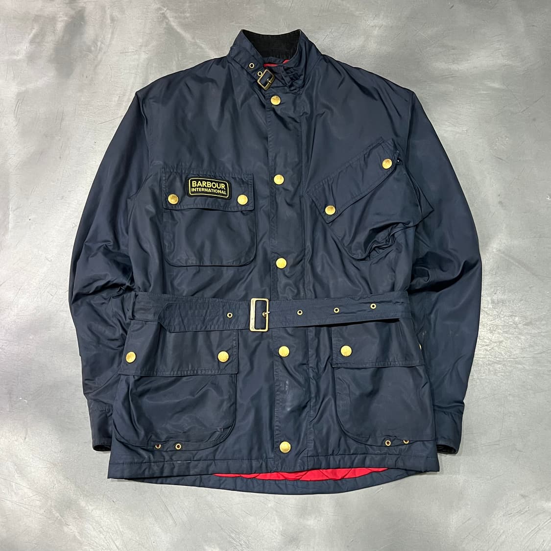  바버 인터네셔널 벨티드 자켓 y14743 상품이미지1