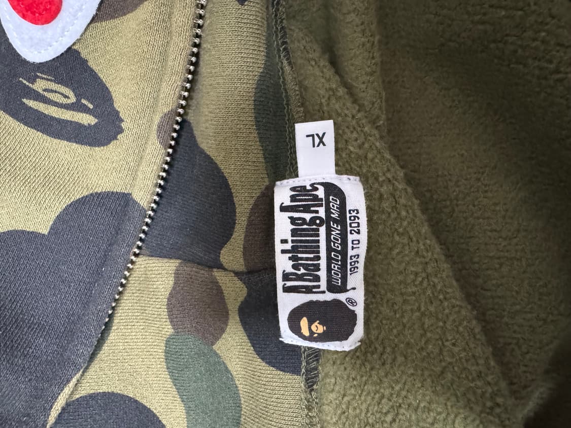 베이프 1st camo 녹계 XL 상품이미지4