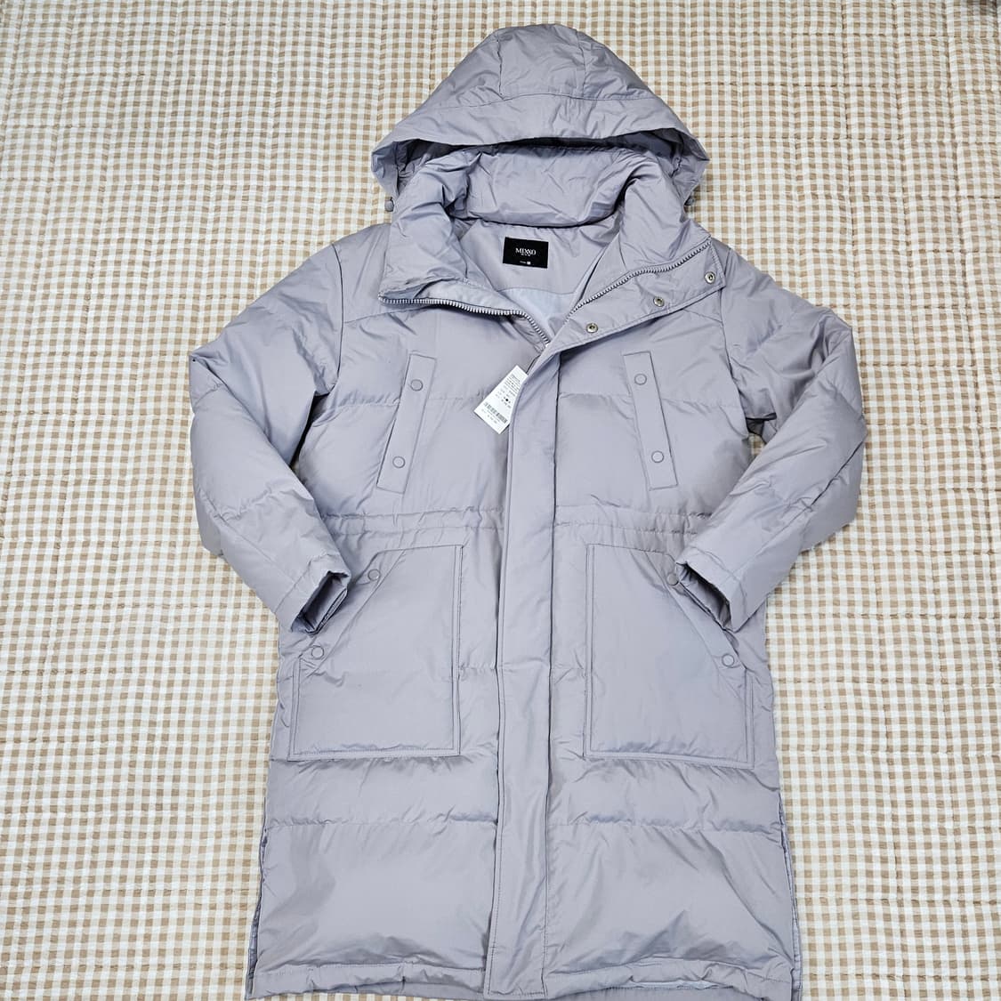 미착용 미쏘맨 오리털 롱 패딩 남자100 상품이미지1