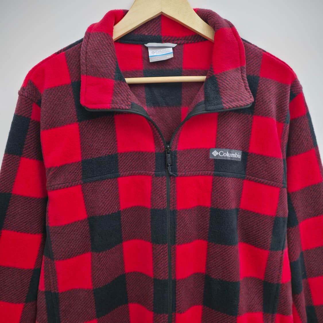 [XXL] 컬럼비아 체크 플리스 자켓 상품이미지2