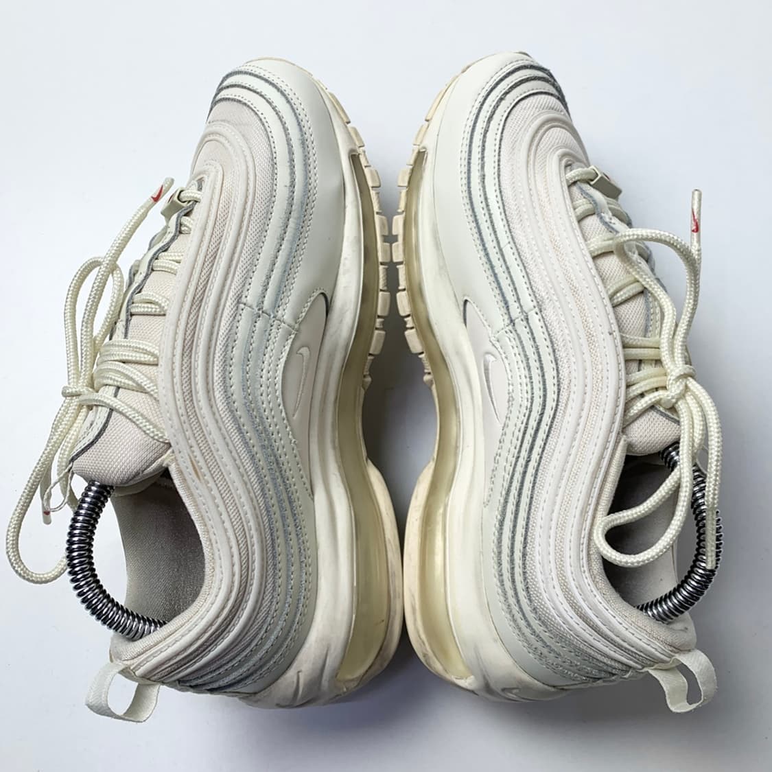 [250/정품] NIKE 나이키 에어맥스97 페일 아이보리 운동화신발 상품이미지4