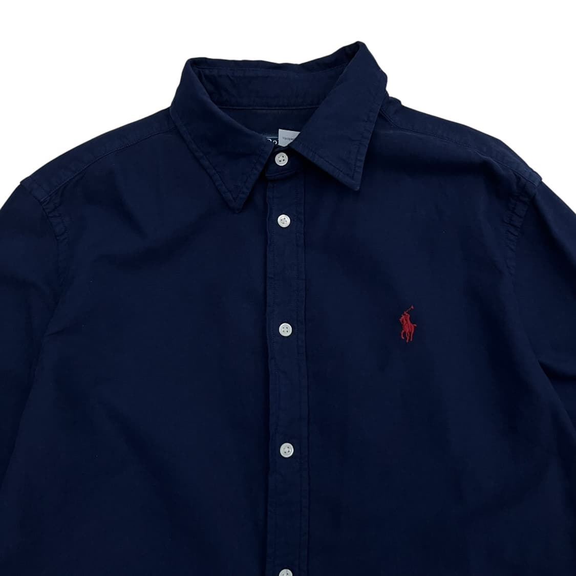 폴로 랄프로렌 레드포니 네이비 셔츠 M 상품이미지4