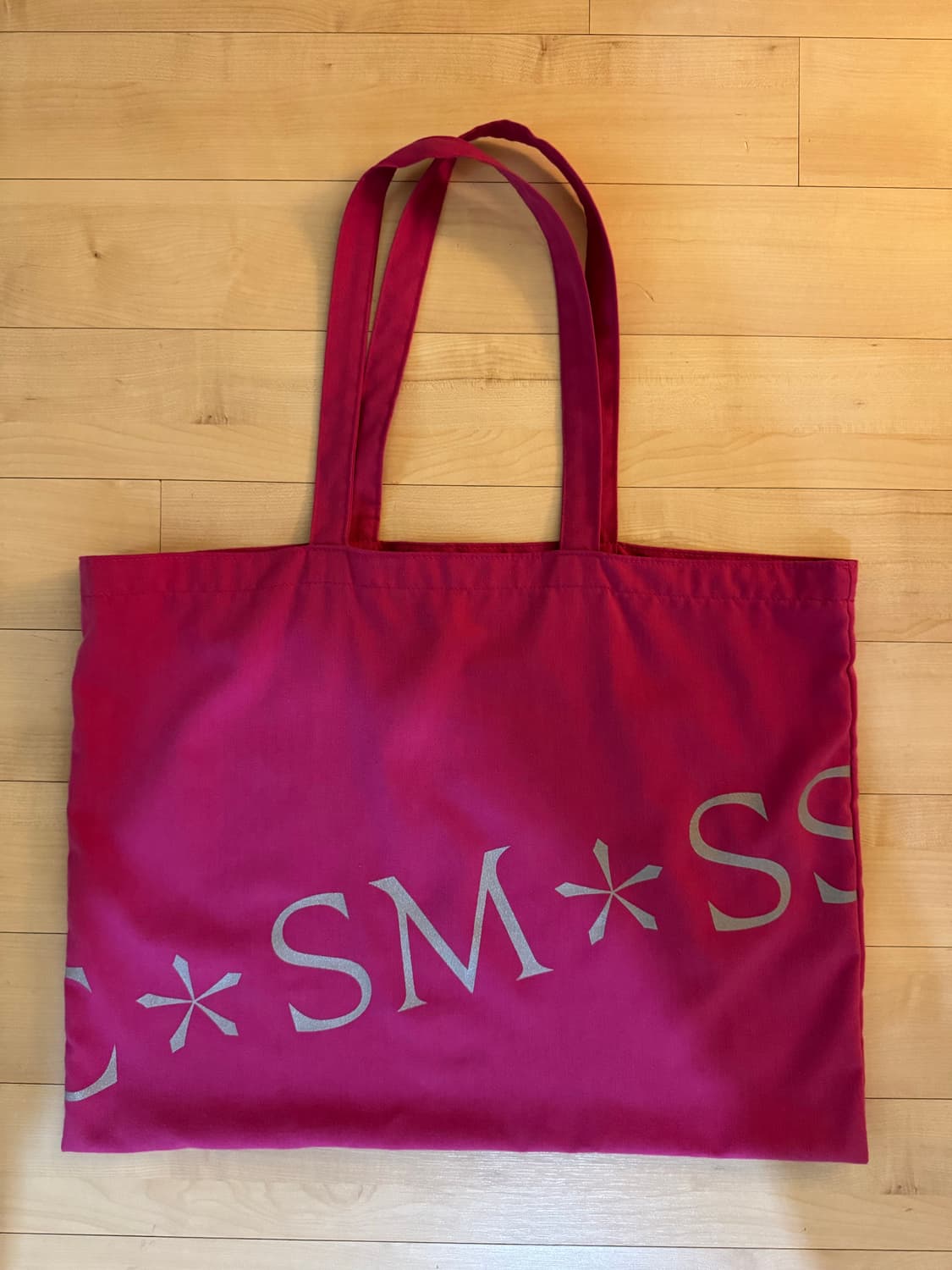 cosmoss METALLIC LOGO TOTE BAG 토트백 상품이미지3