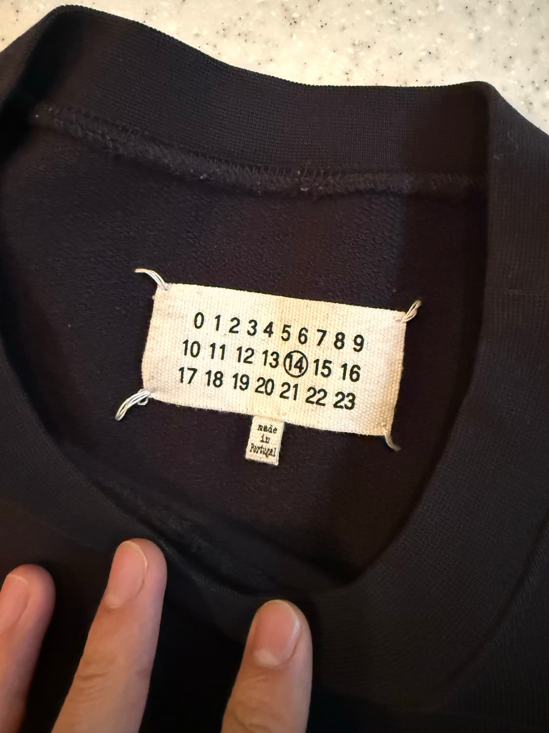 마르지엘라 엘보패치 맨투맨 상품이미지5