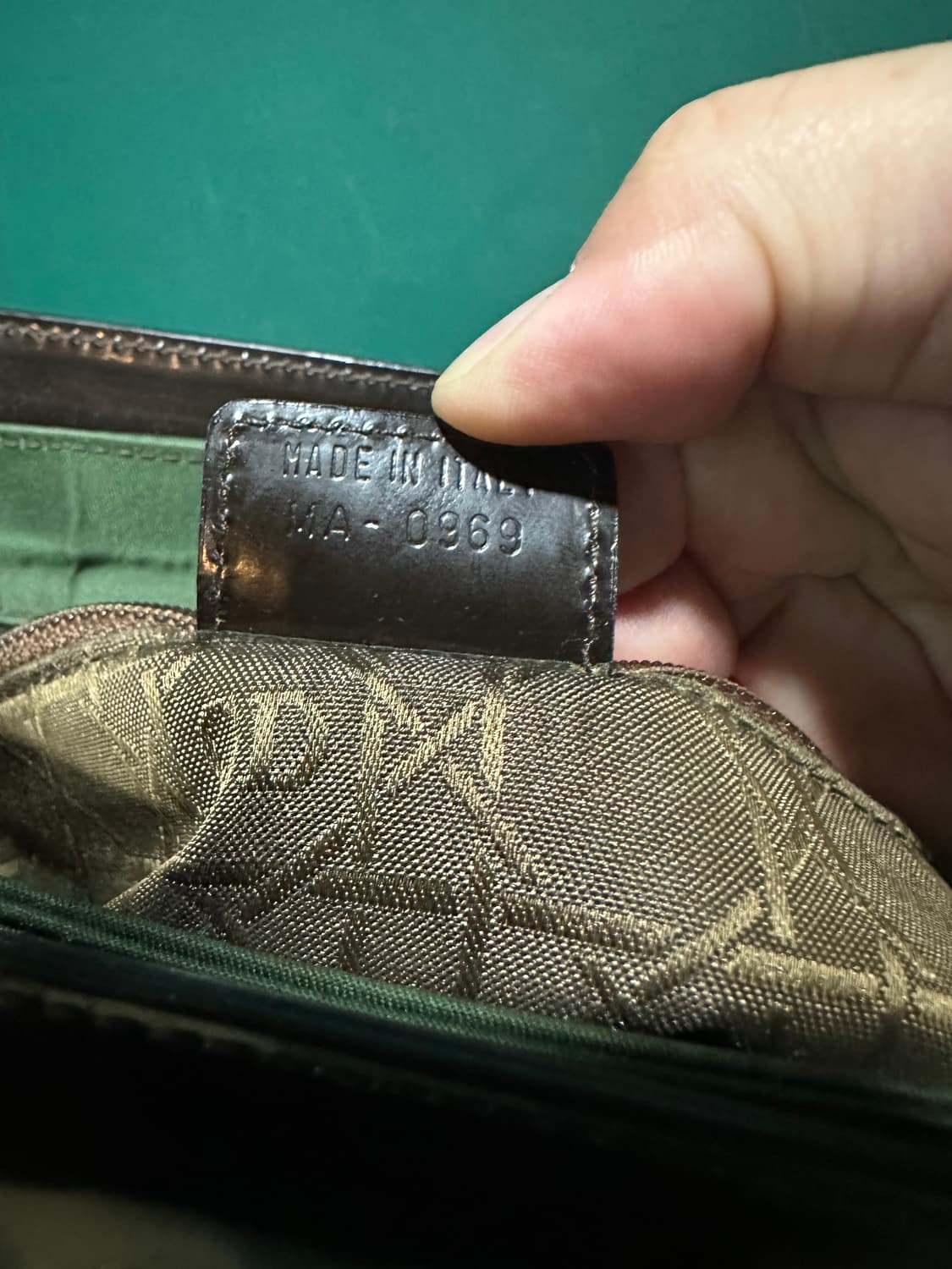 크리스찬디올 사각 숄더백 블랙 상품이미지9