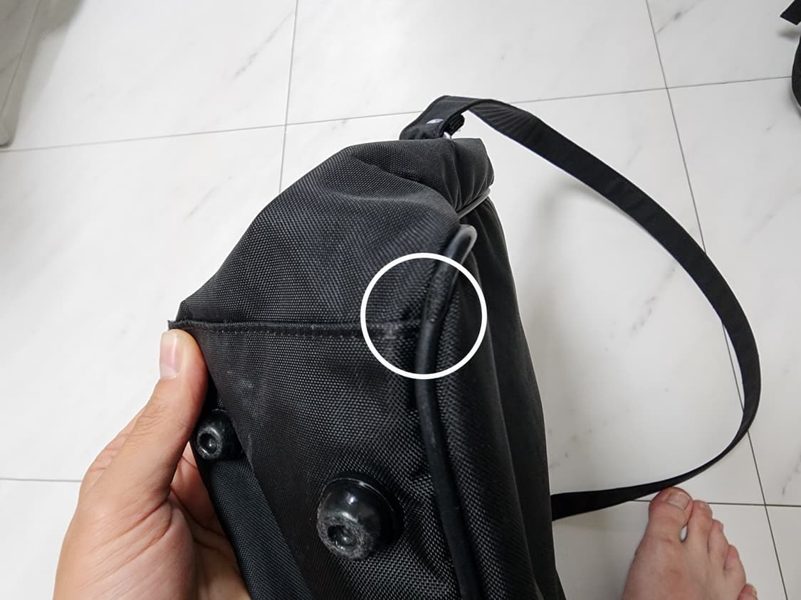 CDG 숄더백 블랙 상품이미지5