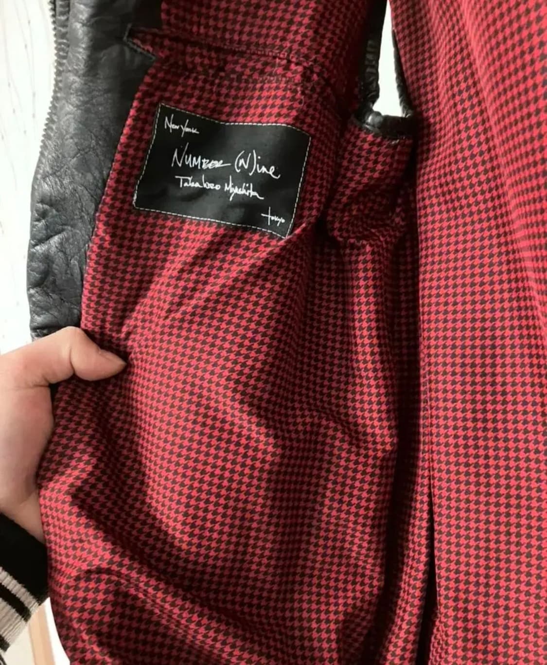 NUMBER (N)INE 2005-F/W 아카이브 물소가죽베스트(95) 상품이미지4