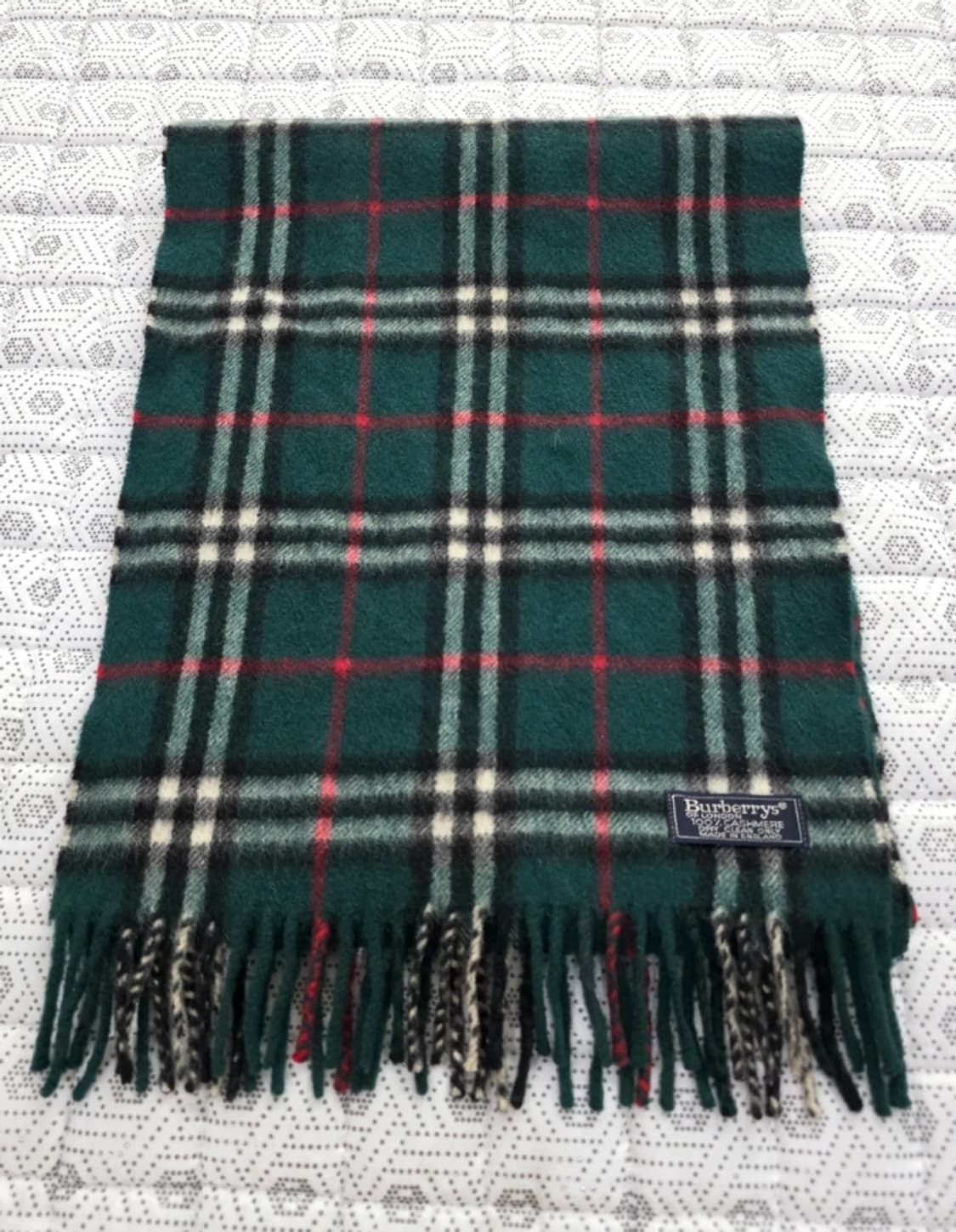 버버리 캐시미어 체크 머플러 상품이미지5