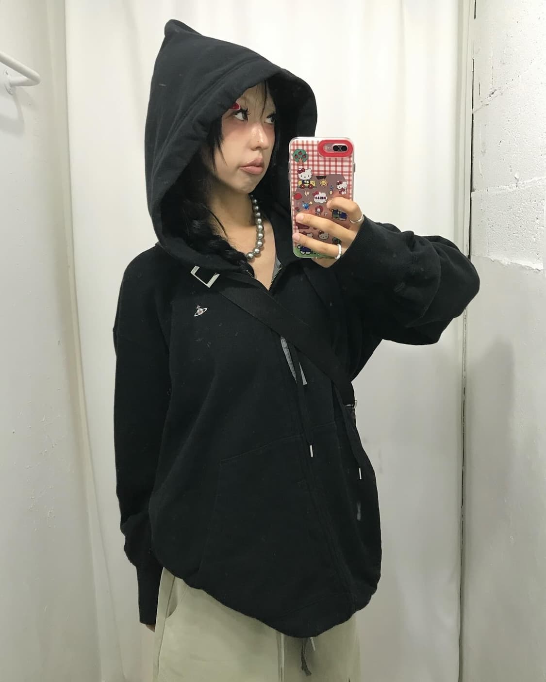 Vivienne Westwood ORB Two-way Hood 집업 상품이미지4