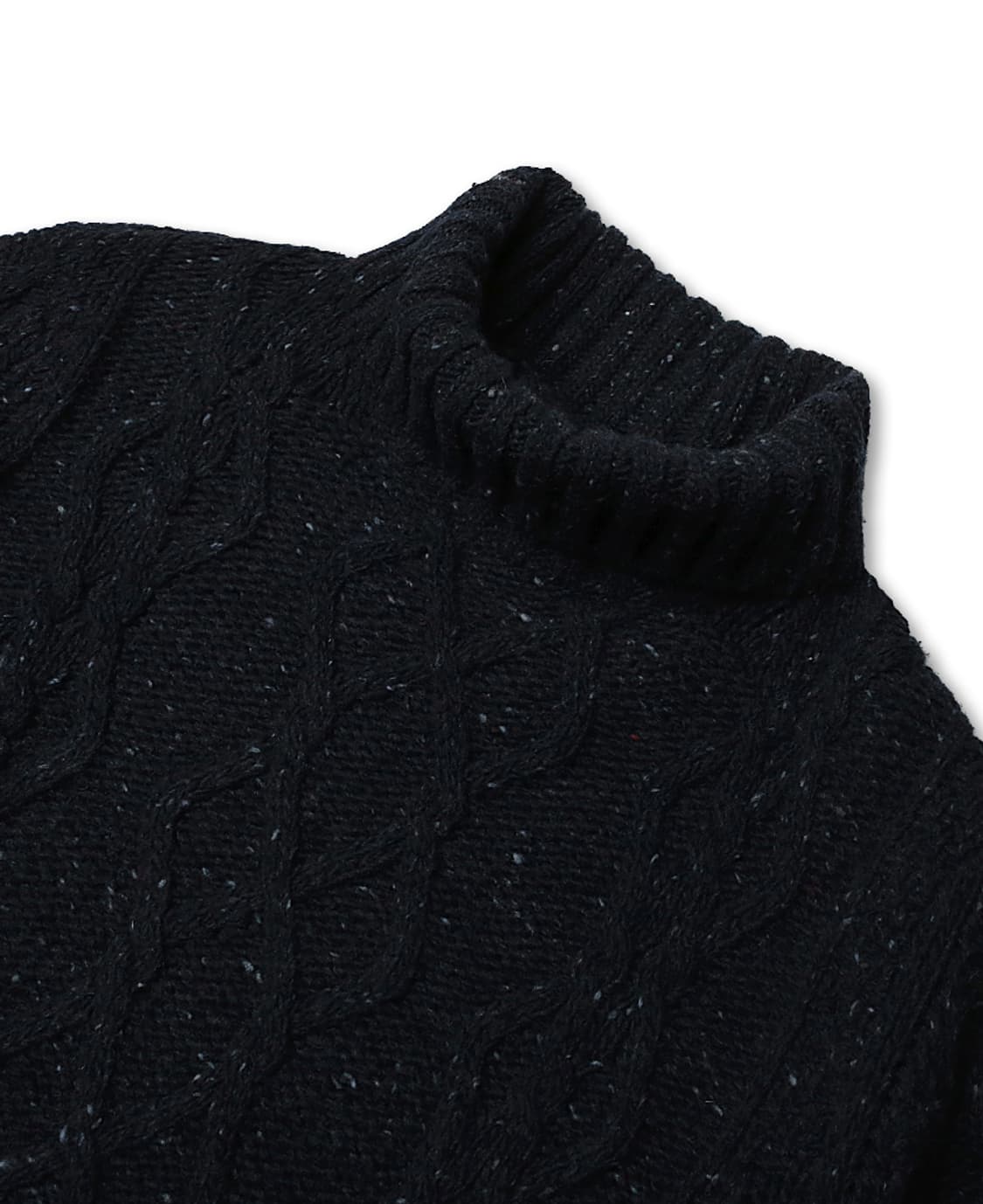 일레븐티 [Eleventy] 네이비 꽈베기 이태리 터틀넥 니트 상품이미지2