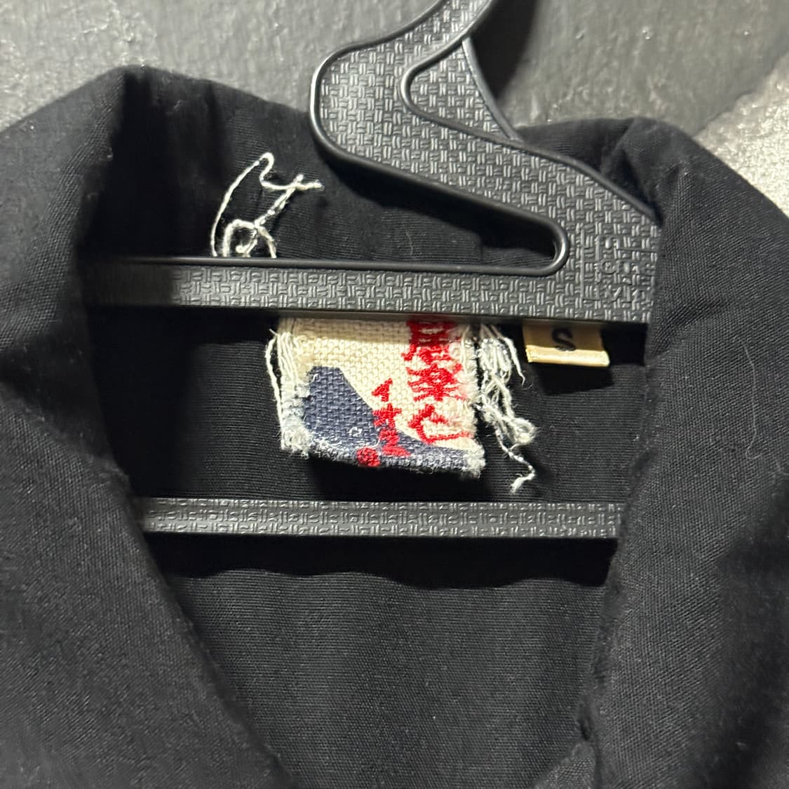 VTG 빈티지 재패니즈 오리엔탈 하라주쿠 자수 디테일 반팔 셔츠 상품이미지8