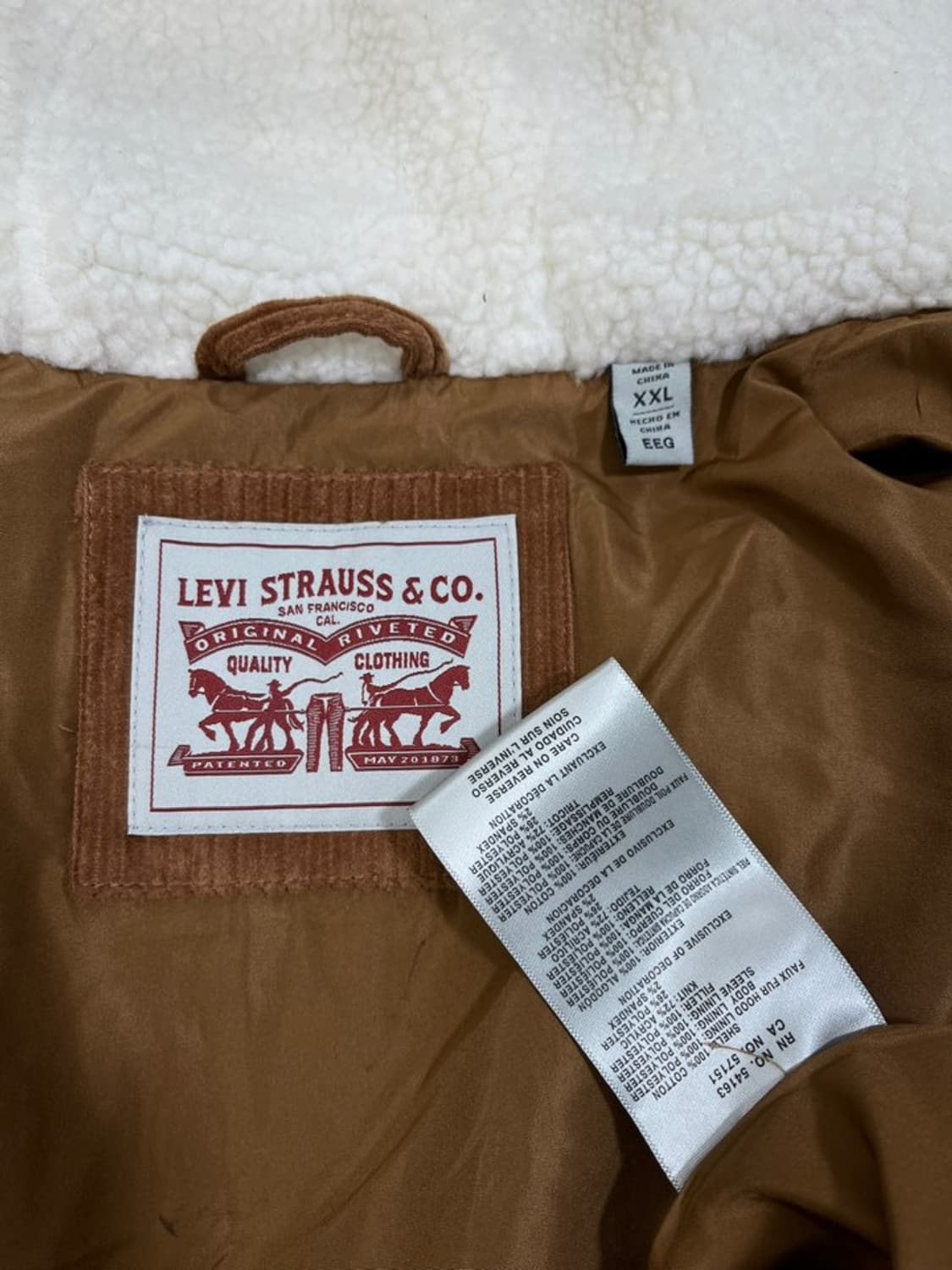 리바이스 코듀로이 푸퍼 점퍼/#3102 상품이미지5